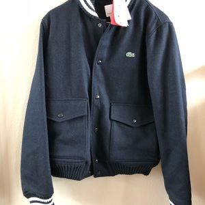 NWT Lacoste Varsity Jacket